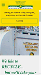 Mobile Screenshot of alternativerecycling.com